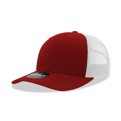 Customized Decky 6021 - Classic Trucker Hat, 6 Panel Mid Profile Trucker Cap