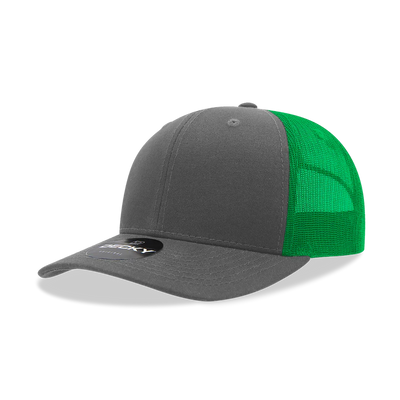 Customized Decky 6021 - Classic Trucker Hat, 6 Panel Mid Profile Trucker Cap