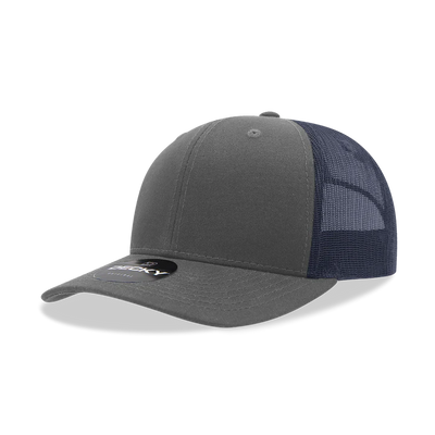 Customized Decky 6021 - Classic Trucker Hat, 6 Panel Mid Profile Trucker Cap