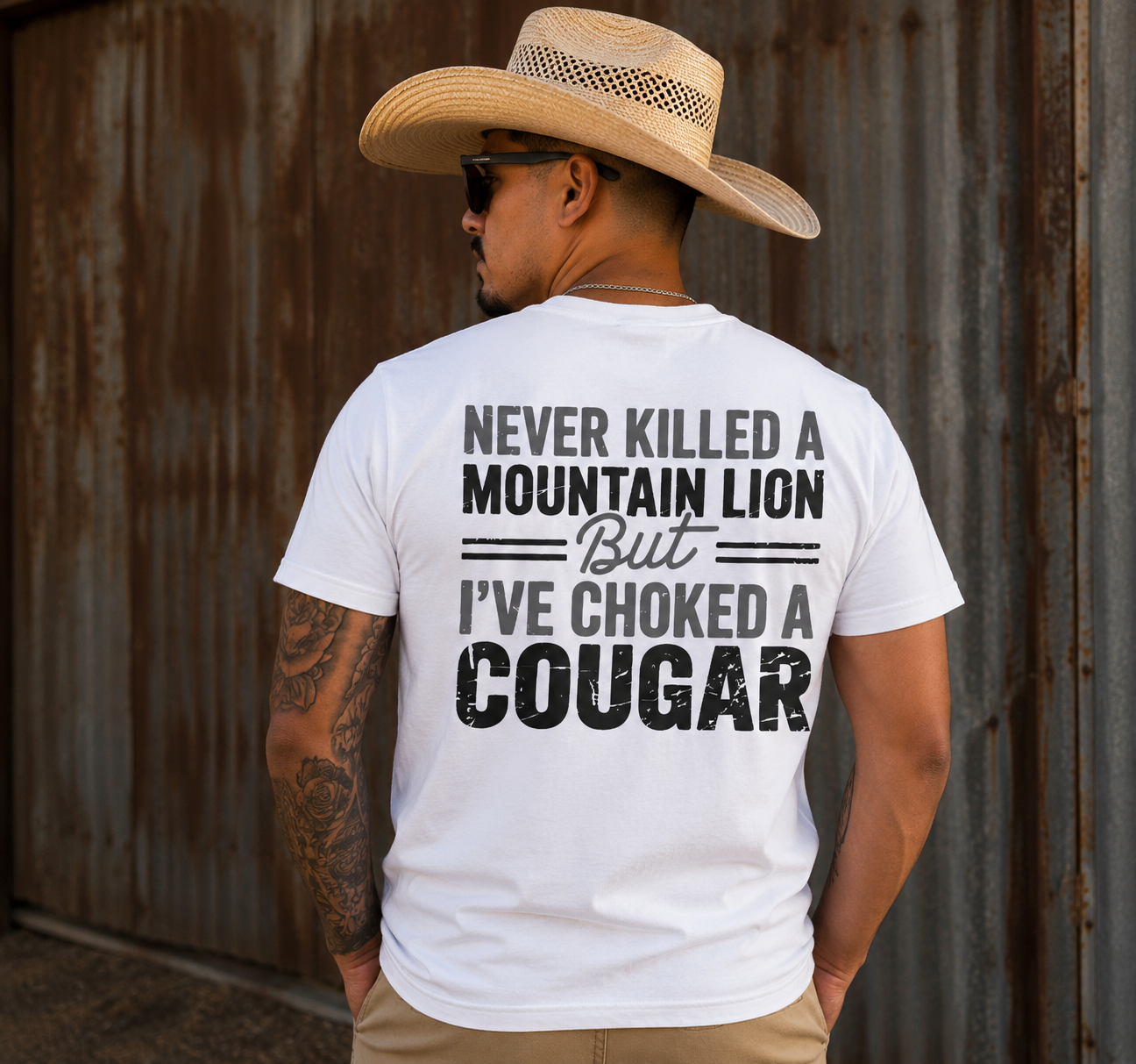 Never Killed a Mountain Lion, but I've Choked a Cougar