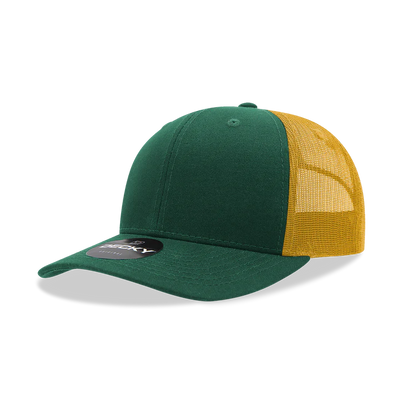Customized Decky 6021 - Classic Trucker Hat, 6 Panel Mid Profile Trucker Cap