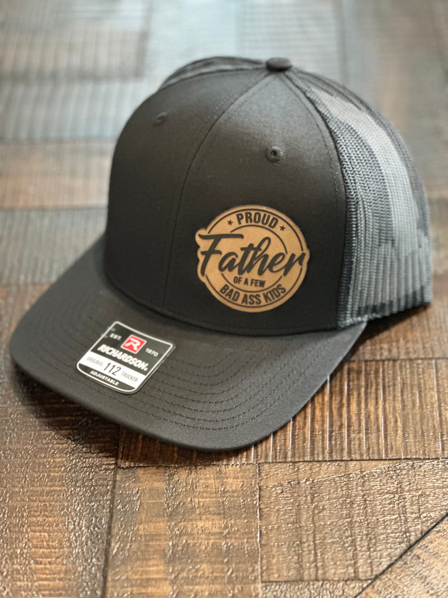 Proud Father of a Few Bad A** Kids Custom Richardson Cap