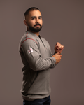 Gray CRG FR Henley