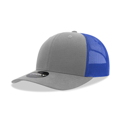 Customized Decky 6021 - Classic Trucker Hat, 6 Panel Mid Profile Trucker Cap