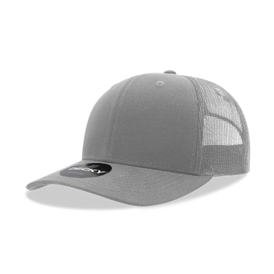 Customized Decky 6021 - Classic Trucker Hat, 6 Panel Mid Profile Trucker Cap