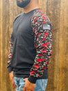 Red Camo Henley FR Shirt