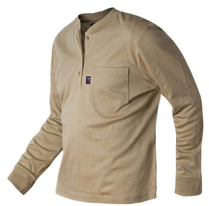 FS Dark Khaki FR Henley
