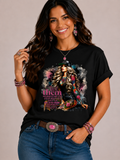Let Them-Black T-shirt