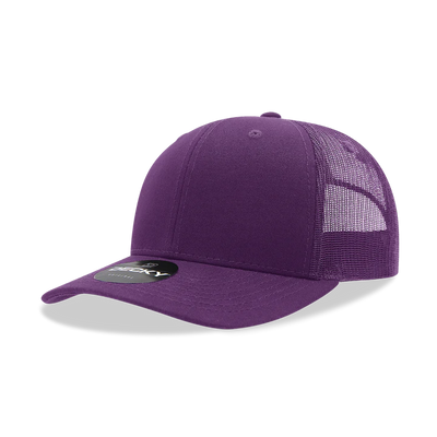 Customized Decky 6021 - Classic Trucker Hat, 6 Panel Mid Profile Trucker Cap