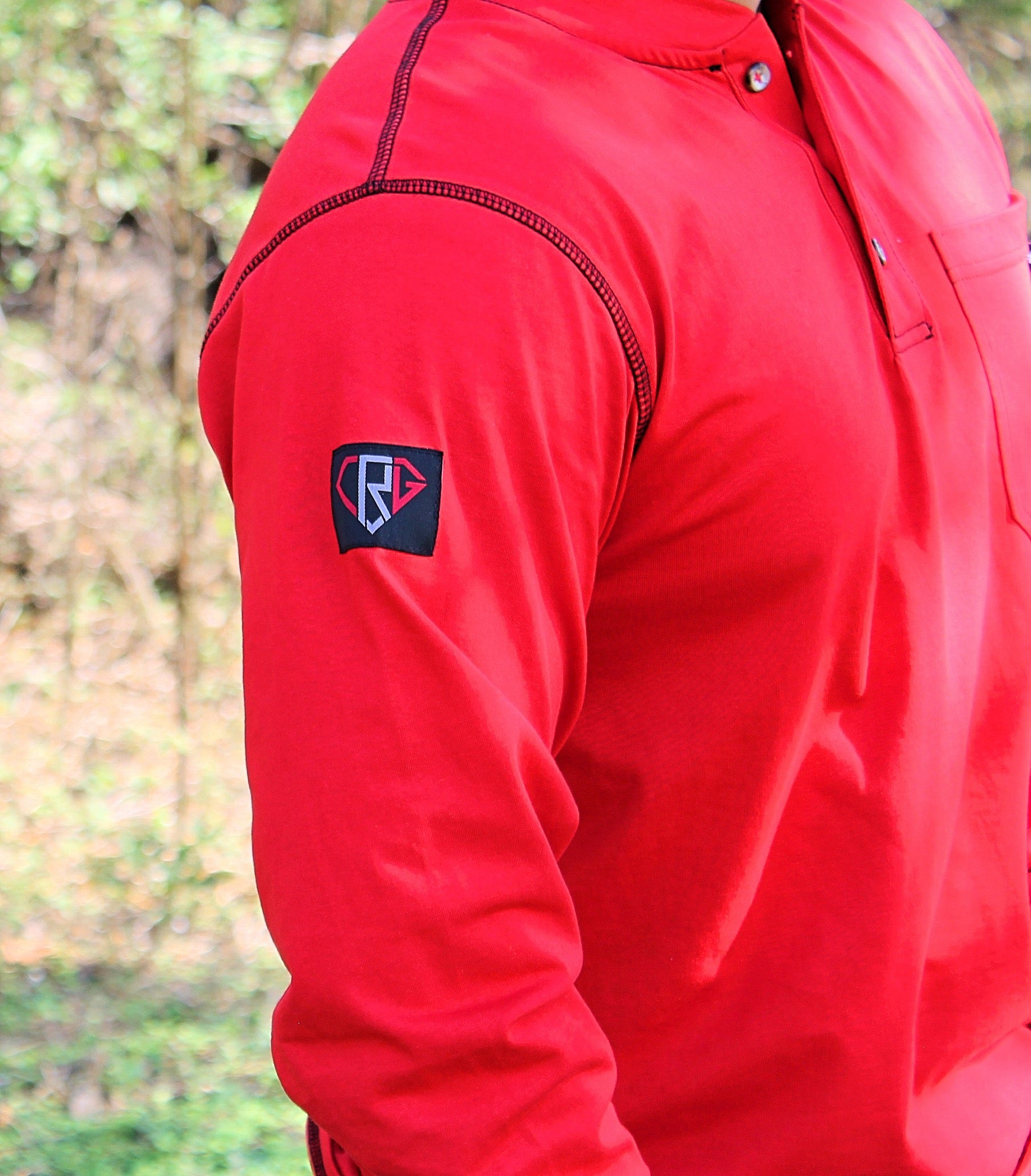 Red CRG FR Henley