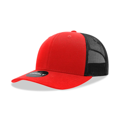 Customized Decky 6021 - Classic Trucker Hat, 6 Panel Mid Profile Trucker Cap