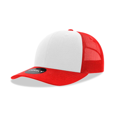 Customized Decky 6021 - Classic Trucker Hat, 6 Panel Mid Profile Trucker Cap
