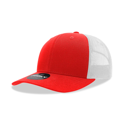 Customized Decky 6021 - Classic Trucker Hat, 6 Panel Mid Profile Trucker Cap