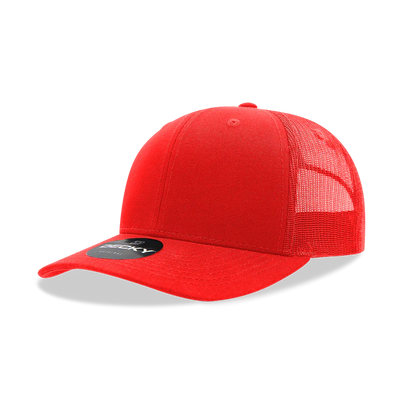 Customized Decky 6021 - Classic Trucker Hat, 6 Panel Mid Profile Trucker Cap