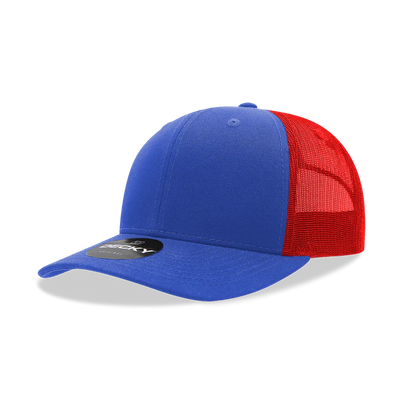 Customized Decky 6021 - Classic Trucker Hat, 6 Panel Mid Profile Trucker Cap